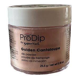 ProDip by SuperNail - Dipping Powder 0.90oz/25.5g net wt Golden Cantaloupe Color